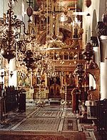 Intérieur de l'église du monastère Sainte Catherine du mont Sinai