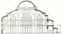 Plan de la Basilique Sainte Sophie