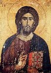Icône du Christ Pantocrator XIIe siècle