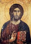 Icône du Christ Pantocrator XIIe siècle