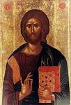 Icône du Christ Pantocrator XVe siècle