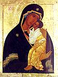 Icone de la Vierge de Yaroslavl Russie