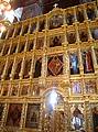L'Iconostase du XVIIe siècle de la Cathédrale Notre Dame de Smolensk du Couvent de Novodievitchi à Moscou