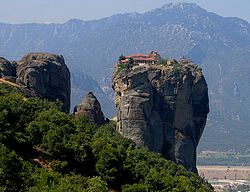 Monastère de la Sainte Trinité Meteores Grece