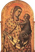 Pietro Lorenzetti, Vierge et Enfant