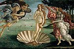 La naissance de Vénus Alessandro Botticelli, 1484
