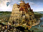 Pieter Bruegel l'Ancien, la Tour de Babel.