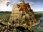 Pieter Bruegel l'Ancien, la Tour de Babel.