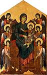 Cimabue, Vierge et Enfant en Gloire