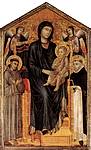 Cimabue, Vierge et Enfant en Majeste