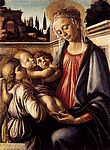 Sandro Botticelli, Vierge et Enfant avec deux Anges