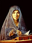 Antonello de Messine, Vierge Marie